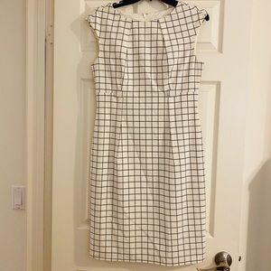 Calvin Klein dress - ivory and black